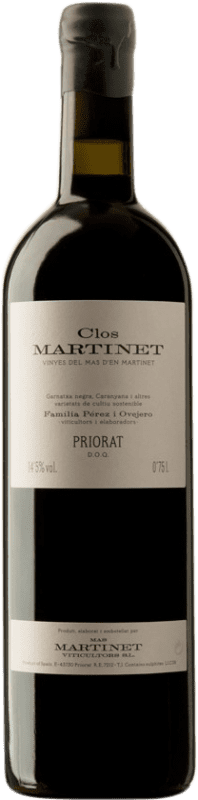 108,95 € Free Shipping | Red wine Mas Martinet 2008 D.O.Ca. Priorat Catalonia Spain Merlot, Grenache, Cabernet Sauvignon, Carignan Bottle 75 cl