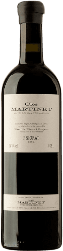 125,95 € | Red wine Mas Martinet 2007 D.O.Ca. Priorat Catalonia Spain Merlot, Grenache, Cabernet Sauvignon, Carignan Bottle 75 cl