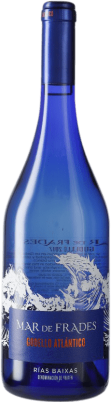 Бесплатная доставка | Белое вино Mar de Frades Atlántico D.O. Rías Baixas Галисия Испания Godello 75 cl