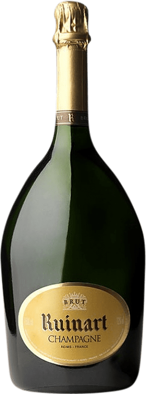 175,95 € Envoi gratuit | Blanc mousseux Ruinart Brut A.O.C. Champagne Bouteille Magnum 1,5 L