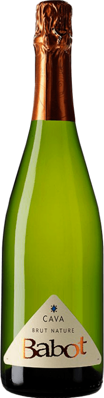 Spedizione Gratuita | Spumante Bianco Babot Brut Nature D.O. Cava Spagna Macabeo, Xarel·lo, Parellada 75 cl