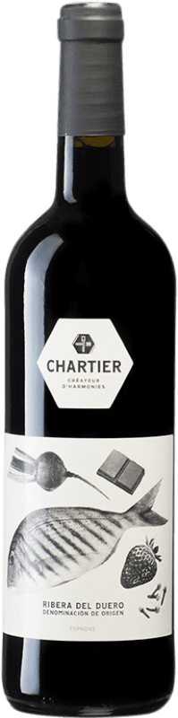 10,95 € | 红酒 François Chartier D.O. Ribera del Duero 卡斯蒂利亚莱昂 西班牙 Tempranillo 75 cl
