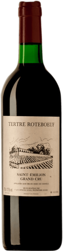 Spedizione Gratuita | Vino rosso Château Le Tertre-Roteboeuf 1994 A.O.C. Saint-Émilion bordò Francia Merlot, Cabernet Franc 75 cl