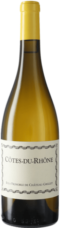 Бесплатная доставка | Белое вино Château Grillet A.O.C. Côtes du Rhône Франция Viognier 75 cl