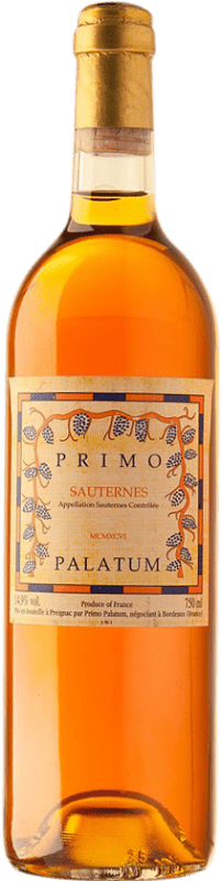 Envoi gratuit | Vin blanc Primo Palatum 1996 A.O.C. Sauternes Bordeaux France Sémillon 75 cl