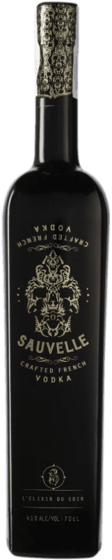 Envio grátis | Vodca Sauvelle Espanha 70 cl