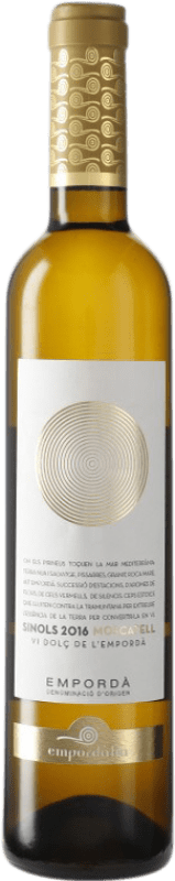 Envio grátis | Vinho fortificado Sínols D.O. Empordà Catalunha Espanha Mascate Garrafa Medium 50 cl