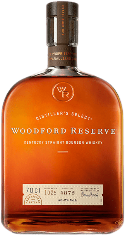 Бесплатная доставка | Виски Бурбон Woodford Distiller's Select Резерв Кентукки Соединенные Штаты 70 cl