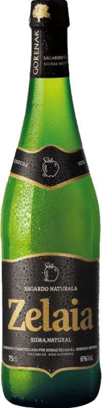 5,95 € | Cider Zelaia Natural Basque Country Spain Bottle 75 cl
