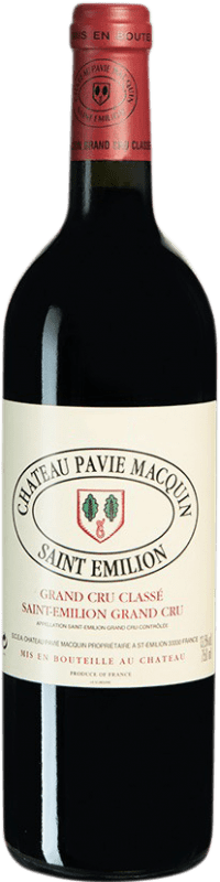 145,95 € | Vino rosso Château Pavie-Macquin A.O.C. Bordeaux bordò Francia Merlot, Cabernet Sauvignon, Cabernet Franc 75 cl