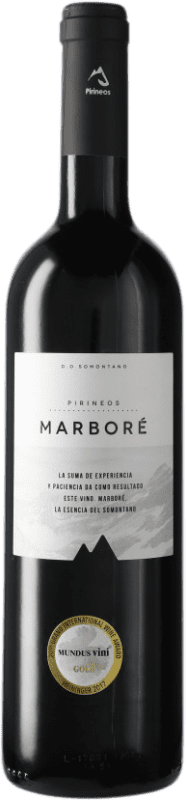 17,95 € Free Shipping | Red wine Pirineos Marboré D.O. Somontano