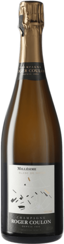 182,95 € Envio grátis | Espumante branco Roger Coulon Millésimé Blanc de Noirs Brut A.O.C. Champagne