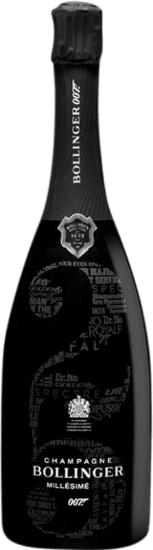 Envio grátis | Espumante branco Bollinger Millésimé James Bond Edición Limitada A.O.C. Champagne Champagne França 75 cl