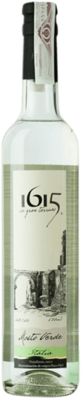 61,95 € Envio grátis | Aguardente Pisco 1615 Mosto Verde Italia Garrafa Medium 50 cl