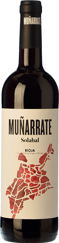 9,95 € Бесплатная доставка | Красное вино Solabal Muñarrate D.O.Ca. Rioja