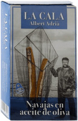 13,95 € | Meeresfrüchtekonserven La Cala Navajas en Aceite de Oliva Spanien 6/8 Stücke