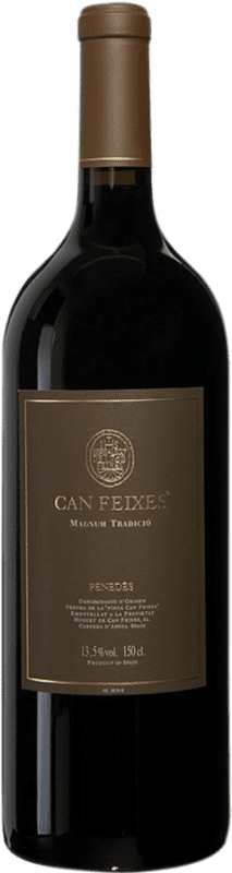 29,95 € 免费送货 | 红酒 Huguet de Can Feixes Negre 预订 D.O. Penedès 瓶子 Magnum 1,5 L