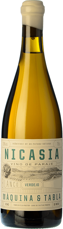 16,95 € Envoi gratuit | Vin blanc Máquina & Tabla Nicasia D.O. Rueda