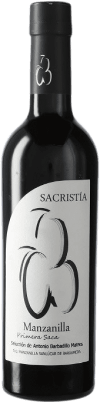 Free Shipping | Fortified wine Sacristía AB Nº 16 D.O. Manzanilla-Sanlúcar de Barrameda Sanlucar de Barrameda Spain Half Bottle 37 cl