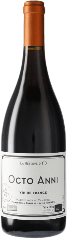 Free Shipping | Red wine Marie et Frédéric Chauffray Octo Anni A.O.C. Côtes du Roussillon Languedoc-Roussillon France Grenache 75 cl