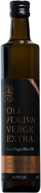 11,95 € Envío gratis | Aceite de Oliva Oller del Mas Virgen Extra Botella Medium 50 cl