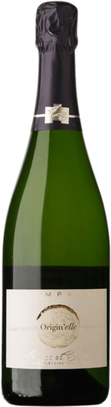 Kostenloser Versand | Weißer Sekt Françoise Bedel Origin'Elle A.O.C. Champagne Champagner Frankreich Spätburgunder, Chardonnay, Pinot Meunier 75 cl