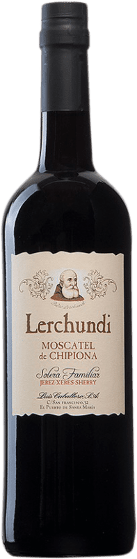 7,95 € | Сладкое вино Caballero Padre Lerchundi de Chipiona D.O. Jerez-Xérès-Sherry Андалусия Испания Muscat 75 cl