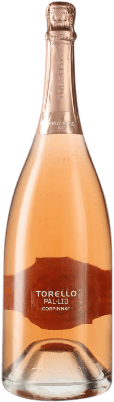 免费送货 | 桃红起泡酒 Torelló Brut — 起泡酒 干型 Rosé — 桃红葡萄酒, Pàl·lid — 淡色 Corpinnat 西班牙 Pinot Noir — 黑皮诺 大瓶 — Magnum 1,5 L