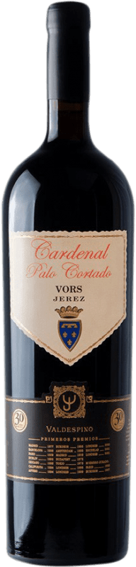 Free Shipping | Fortified wine Valdespino Palo Cortado Cardenal Very Old Rare Sherry VORS D.O. Jerez-Xérès-Sherry Andalusia Spain Palomino Fino Magnum Bottle 1,5 L