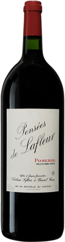 Envio grátis | Vinho tinto Château Lafleur Pensées de Lafleur A.O.C. Pomerol Bordeaux França Merlot, Cabernet Franc Garrafa Jéroboam-Duplo Magnum 3 L