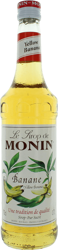 免费送货 | Schnapp Monin Sirope Plátano Amarillo Banane Banana 法国 70 cl 不含酒精