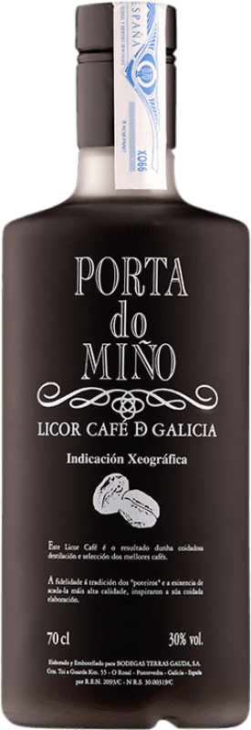 Envío gratis | Licores Terras Gauda Porta do Miño Orujo de Café Galicia España 70 cl