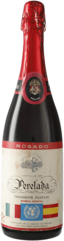 139,95 € Free Shipping | Rosé sparkling Perelada Presidente Fanfani D.O. Cava Spain Bottle 75 cl