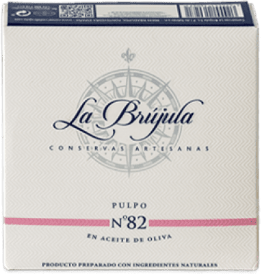 18,95 € | Conservas de Marisco La Brújula Pulpo en Aceite de Oliva Spagna