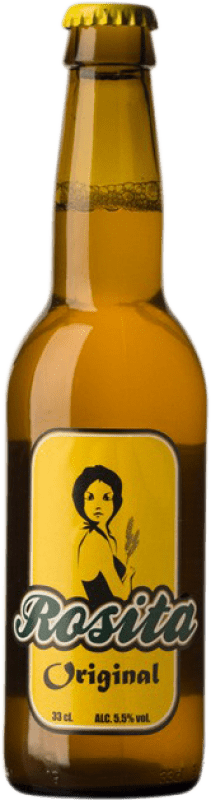 Kostenloser Versand | Bier Pamela Geddes Rosita Spanien Drittelliterflasche 33 cl