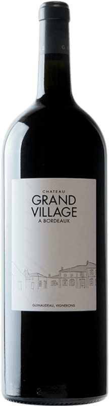 38,95 € 免费送货 | 红酒 Château Grand Village Rouge A.O.C. Bordeaux Supérieur 瓶子 Magnum 1,5 L