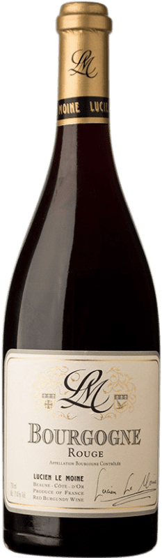 Free Shipping | Red wine Lucien Le Moine Rouge A.O.C. Côte de Beaune Burgundy France Pinot Black 75 cl