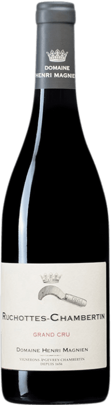 Free Shipping | Red wine Henri Magnien Ruchottes Grand Cru A.O.C. Chambertin Burgundy France Pinot Black 75 cl