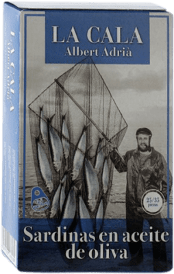 8,95 € | Conservas de Pescado La Cala Sardinillas en Aceite de Oliva Spain 25/35 Pieces