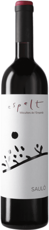 Envío gratis | Vino tinto Espelt Sauló Negre D.O. Empordà Cataluña España 75 cl