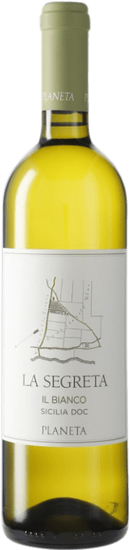 10,95 € | White wine Planeta Segretta Blanc I.G.T. Terre Siciliane Sicily Italy Viognier, Chardonnay, Fiano, Grecanico Dorato Bottle 75 cl