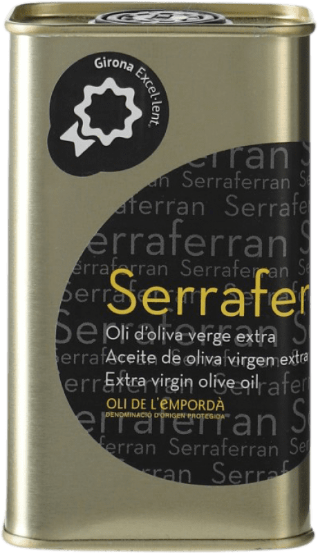 15,95 € | オリーブオイル Oli de Ventallo Serraferran EVOO エキストラバージン スペイン Arbequina — アルベキーナ, Argudell — アルグデイ 缶 25 cl