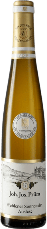 Бесплатная доставка | Белое вино Joh. Jos. Prum Sonnenuhr Spätlese Lange Goldkapsel Q.b.A. Mosel Германия Riesling Половина бутылки 37 cl