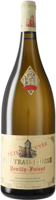 59,95 € | Vinho branco Château Fuissé Tête de Cru A.O.C. Pouilly-Fuissé Borgonha França Chardonnay Garrafa Magnum 1,5 L