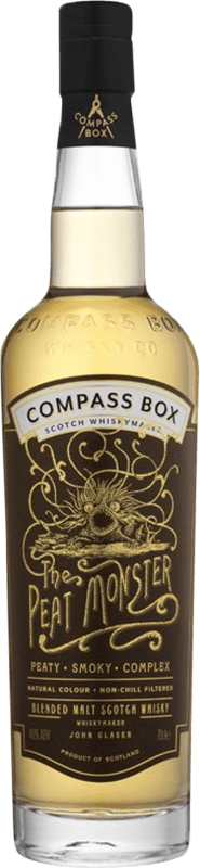 Envoi gratuit | Single Malt Whisky Compass Box The Peat Monster Ecosse Royaume-Uni 70 cl