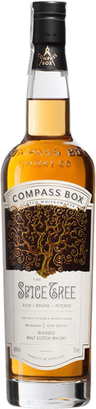 Free Shipping | Whisky Blended Compass Box The Spice Tree Scotland United Kingdom 70 cl