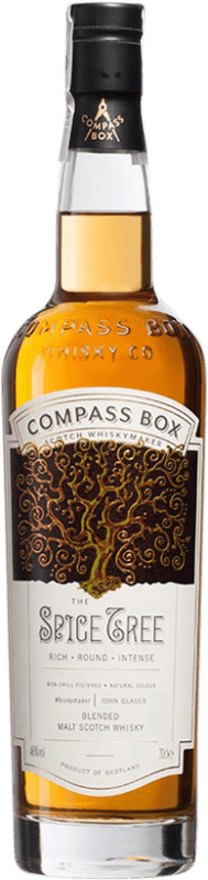 Envoi gratuit | Blended Whisky Compass Box The Spice Tree Ecosse Royaume-Uni 70 cl