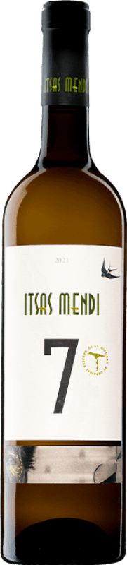 Envío gratis | Vino Blanco Itsasmendi Txakoli Nº 7 D.O. Bizkaiko Txakolina País Vasco España Hondarribi Zerratia 75 cl