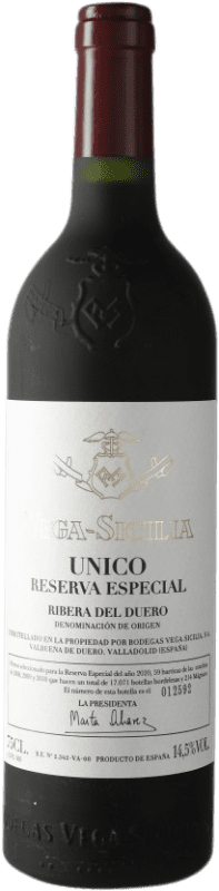 送料無料 | 赤ワイン Vega Sicilia Único Especial 予約 D.O. Ribera del Duero カスティーリャ・イ・レオン スペイン Tempranillo, Cabernet Sauvignon 75 cl