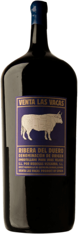 5 101,95 € Free Shipping | Red wine Vizcarra Venta las Vacas D.O. Ribera del Duero Goliath Bottle 27 L